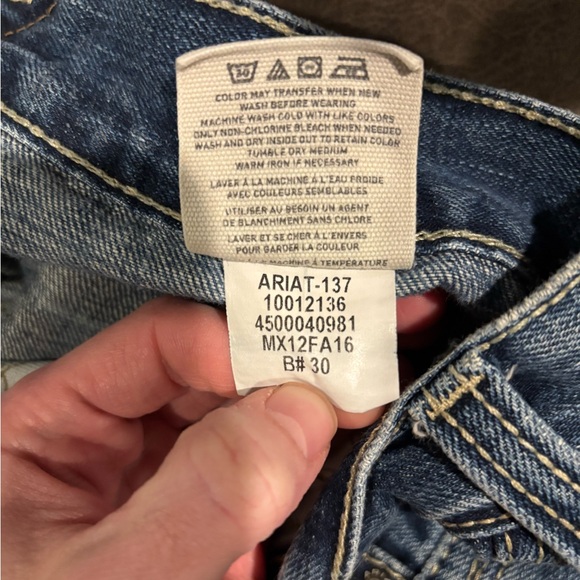 Ariat Men's 31/32 M4 Low Rise Gulch Boot Cut Jeans 10012136 - Picture 6 of 6